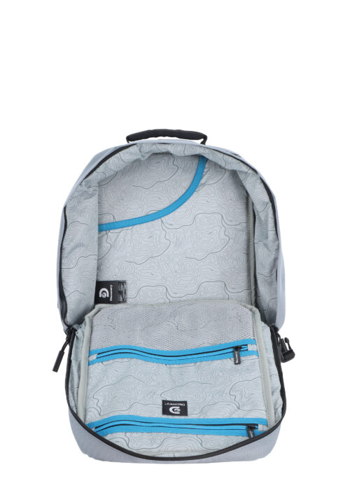 Plecak-torba kabinowa 24l szary